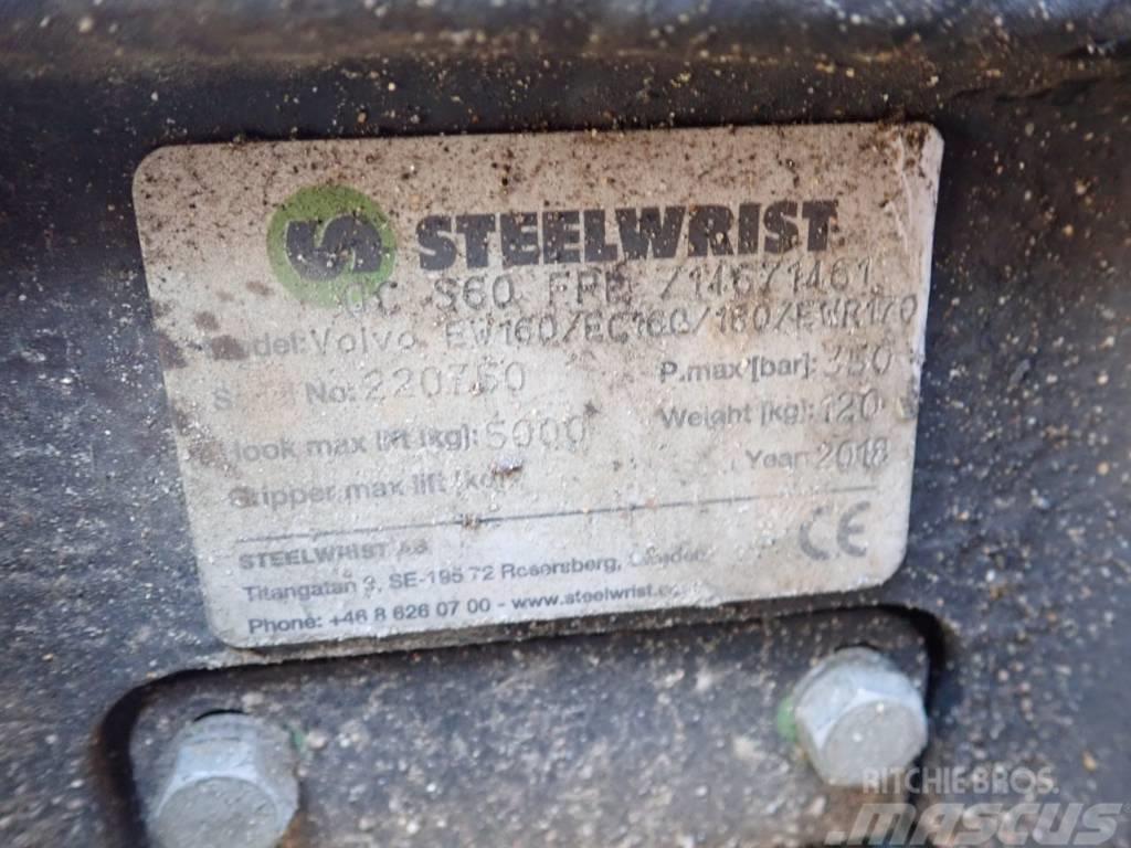 Steelwrist Hydr. Schnellwechsler passend Volvo EW160/EWR170E Rýchlospojky