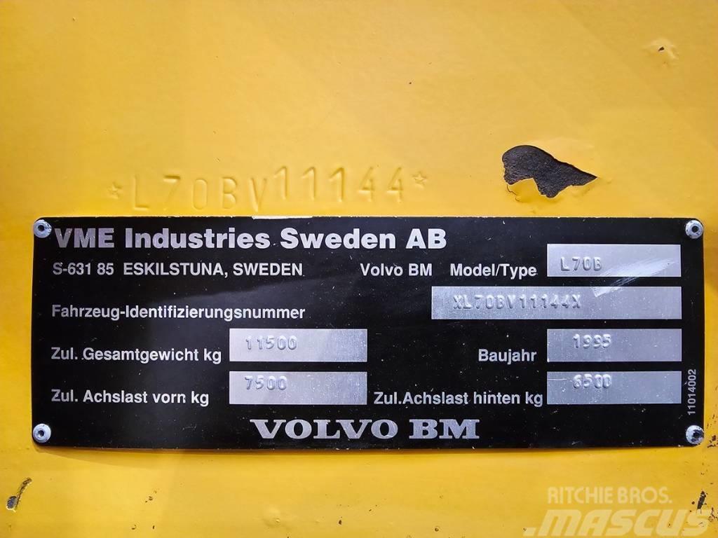 Volvo L70B Kolesové nakladače