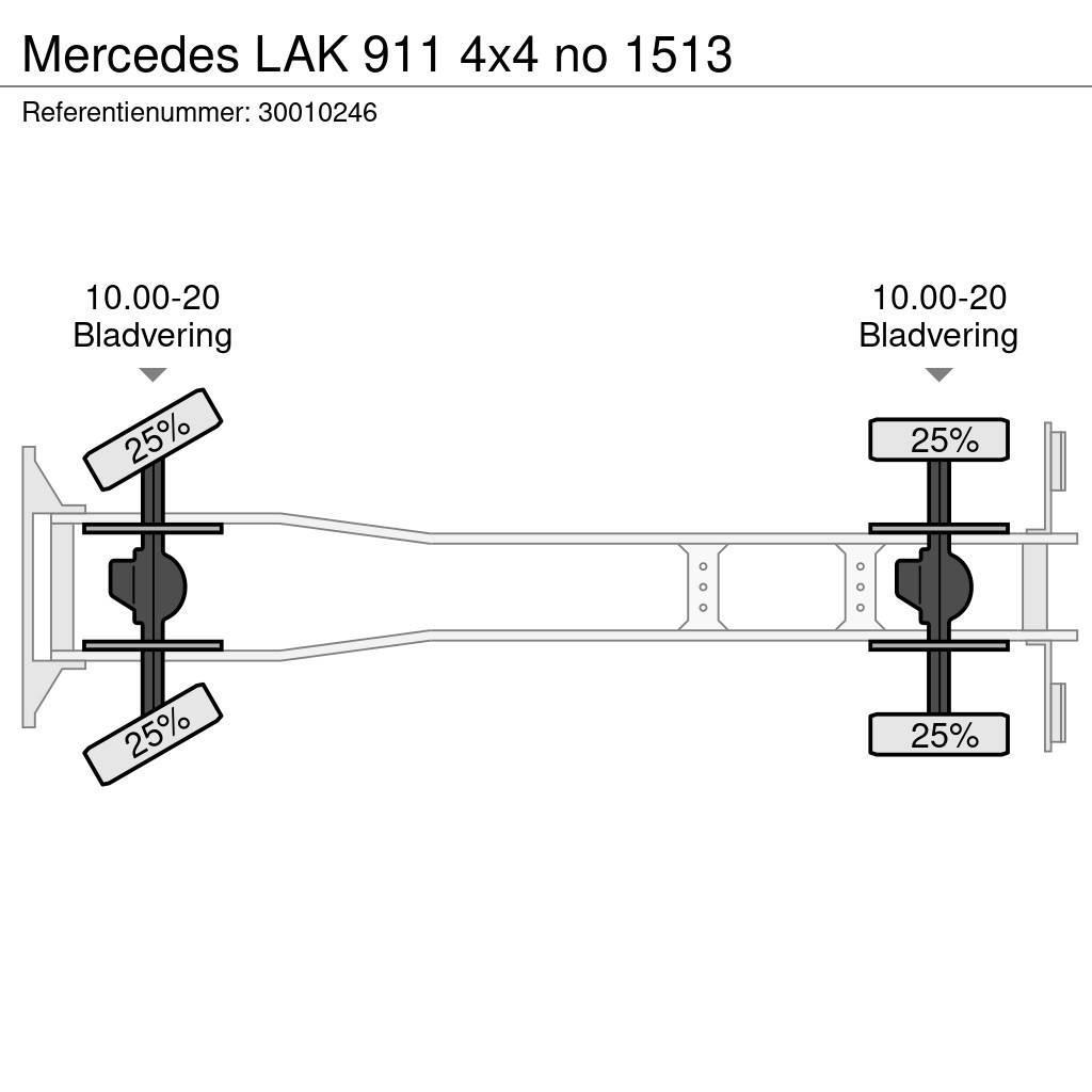 Mercedes-Benz LAK 911 4x4 no 1513 Sklápače