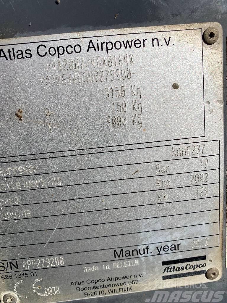 Atlas Copco XAHS 237 Kompresory