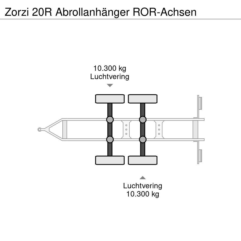 Zorzi 20R Abrollanhänger ROR-Achsen Ďalšie prívesy