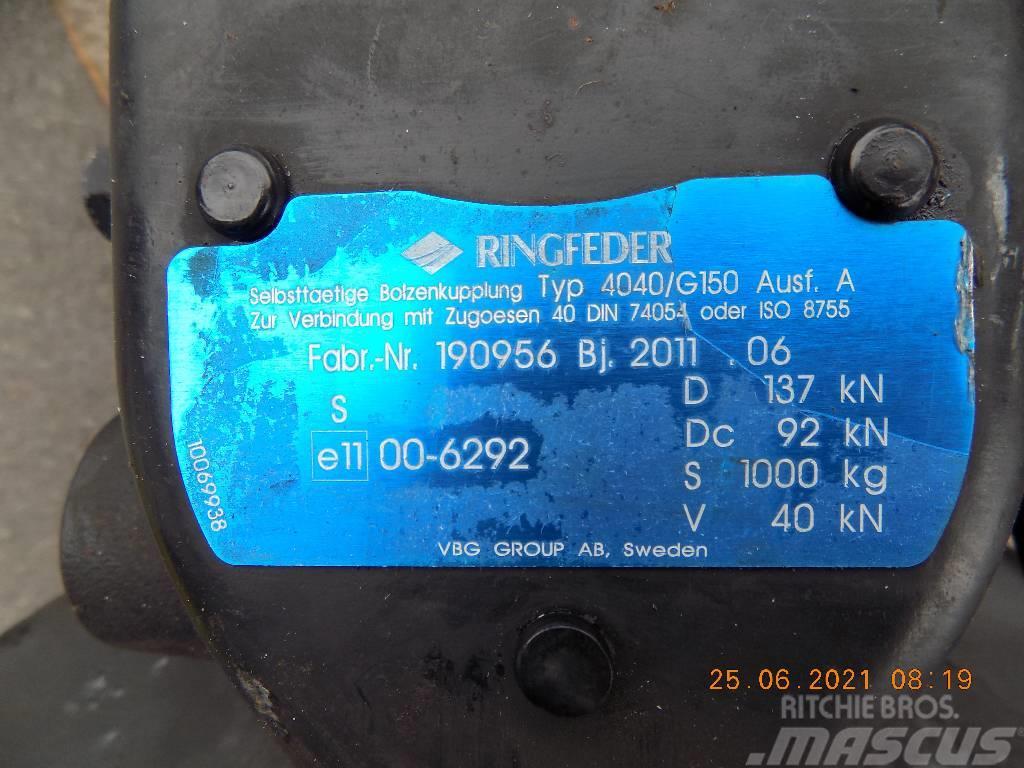  Ringfeder 4040/G150 Náhradné diely nezaradené