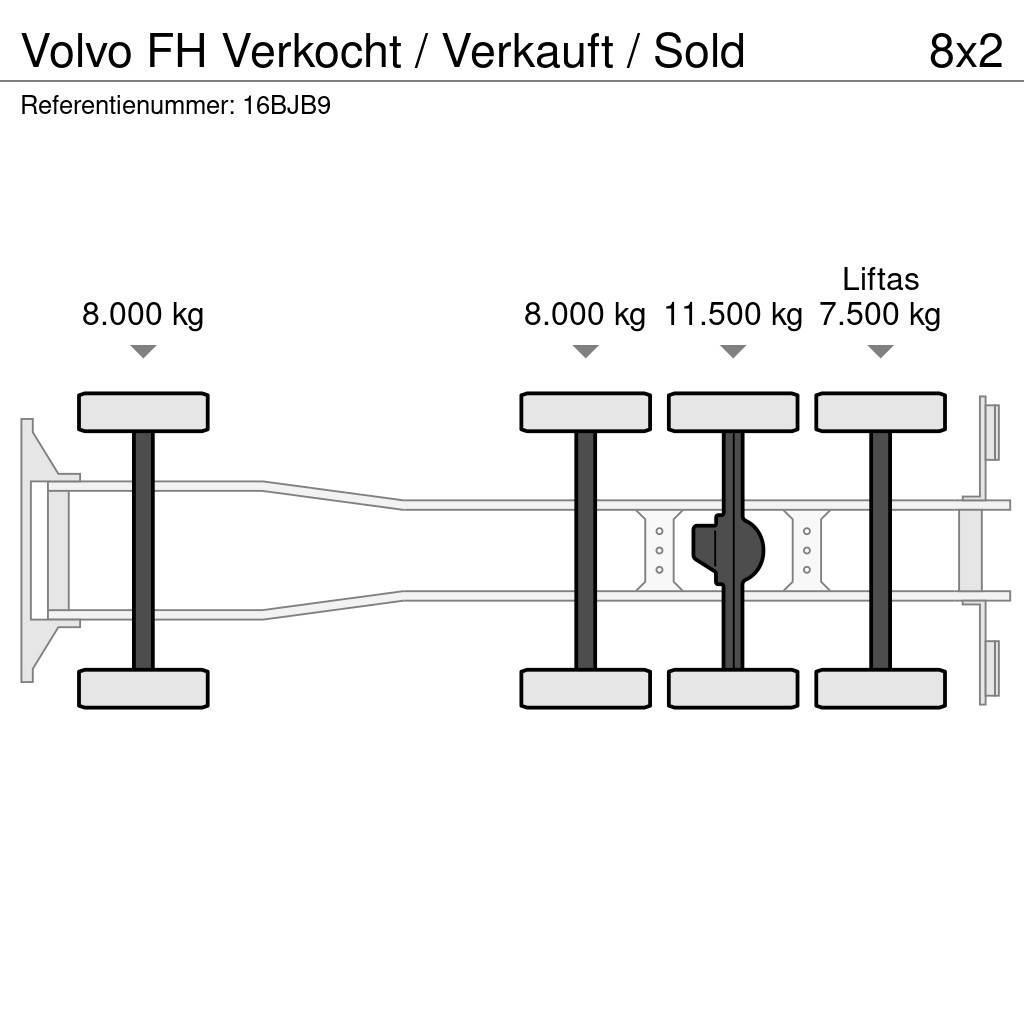 Volvo FH Verkocht / Verkauft / Sold Univerzálne terénne žeriavy