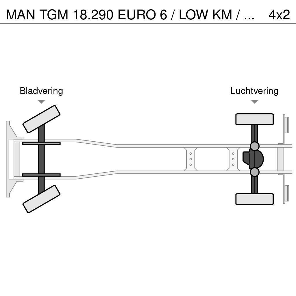 MAN TGM 18.290 EURO 6 / LOW KM / KOLKENZUIGER / PERFEC Kombinované/Čerpacie cisterny