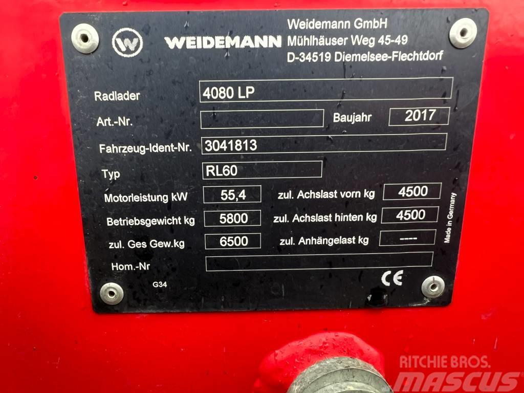 Weidemann 4080LP Viacúčelové nakladače