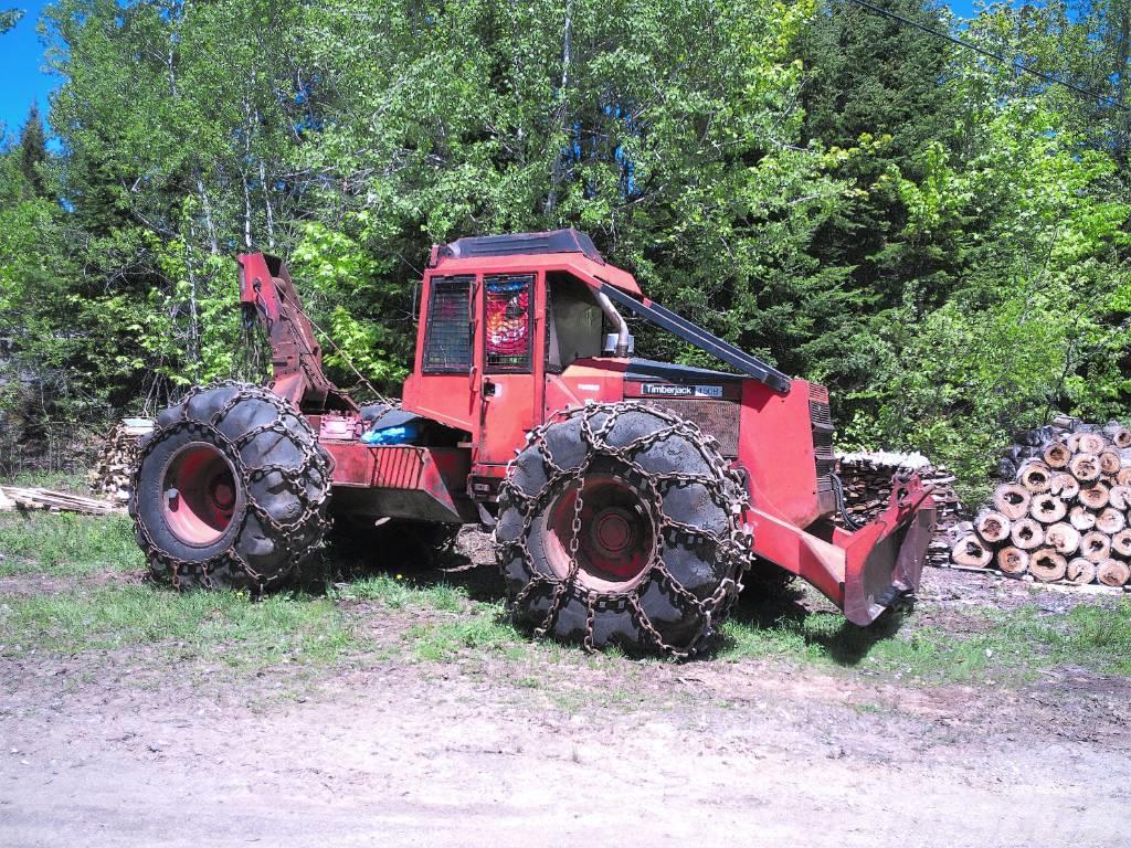 Timberjack 450 Lesné kolesové traktory