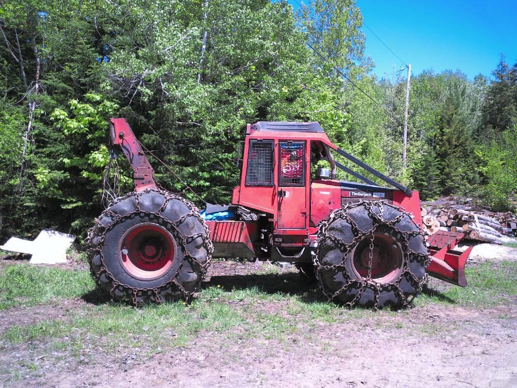 Timberjack 450 Lesné kolesové traktory