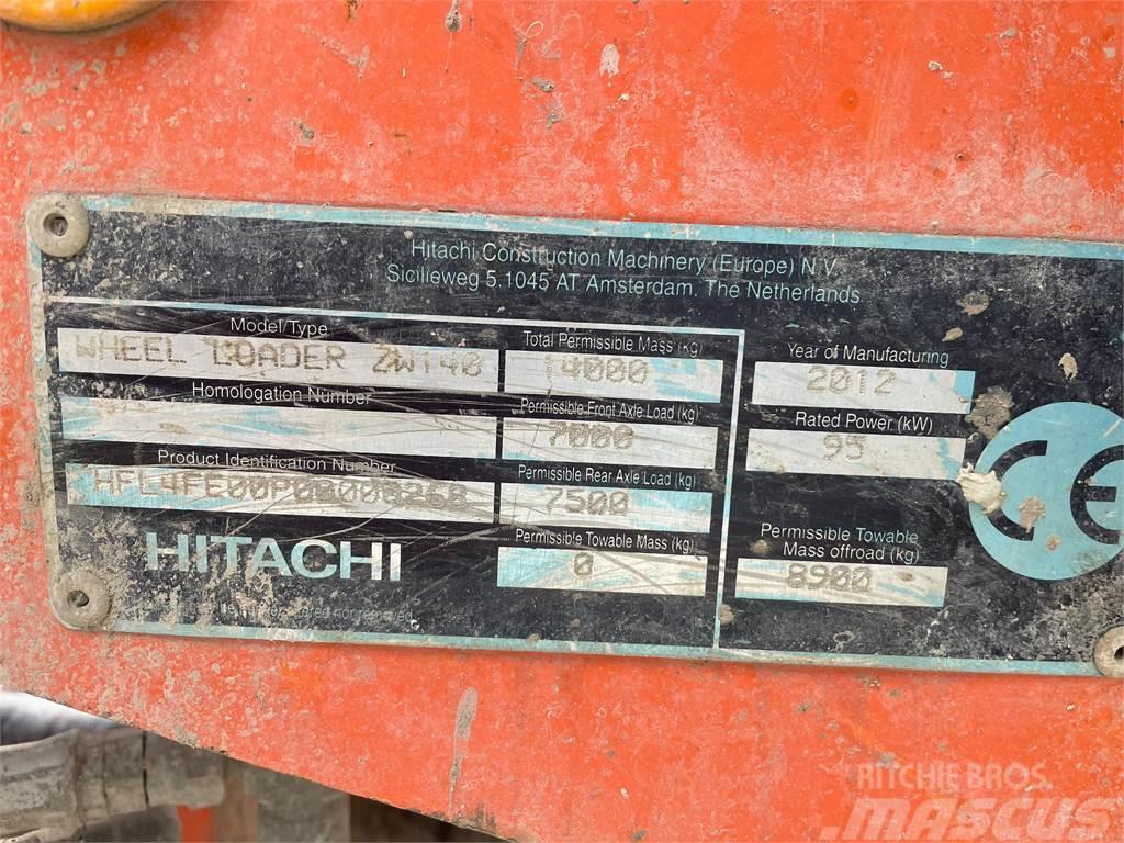 Hitachi ZW140 Kolesové nakladače