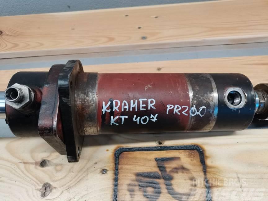 Kramer KT 407 Carraro piston turning Hydraulika