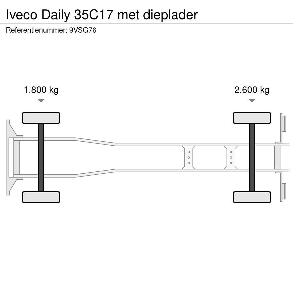 Iveco Daily 35C17 met dieplader Nákladní vozidlá na prepravu automobilov