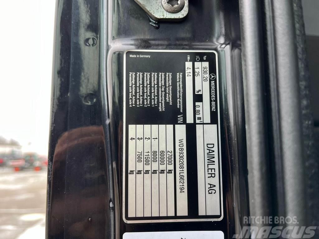 Mercedes-Benz Actros 2541 6x2*4 BOX L=9068 mm Skriňová nadstavba