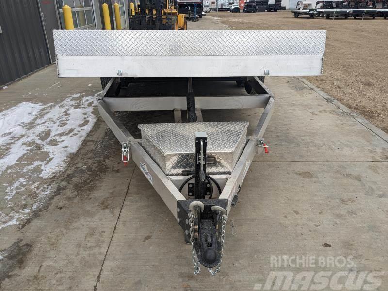  82 x 18' Aluminum Hydraulic Tilt Deck Trailer 82 x Prívesy na prepravu automobilov