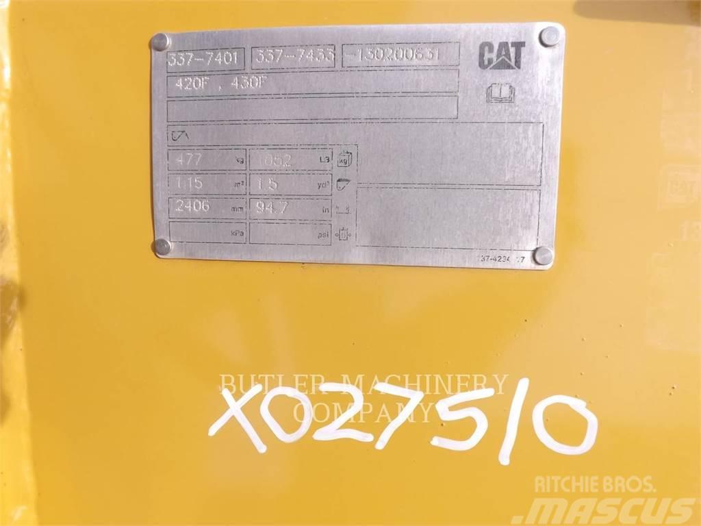 CAT 420F BUCKET 1.5 CYD PIN ON Lopaty