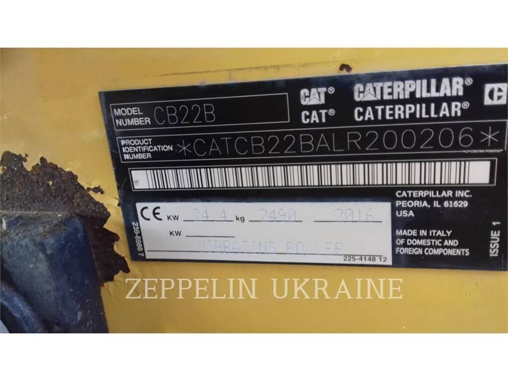 CAT CB22B Pôdne kompaktory