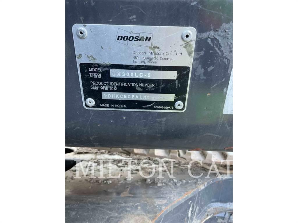 Doosan DX300LC Pásové rýpadlá