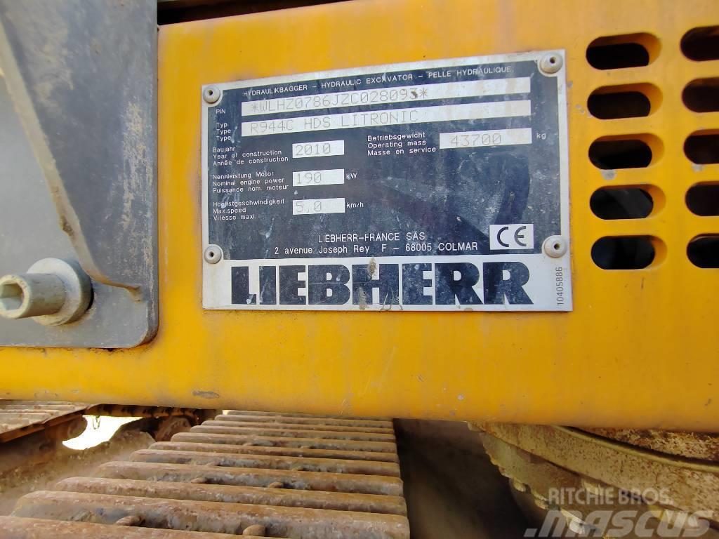 Liebherr R 944 C HD SL Pásové rýpadlá