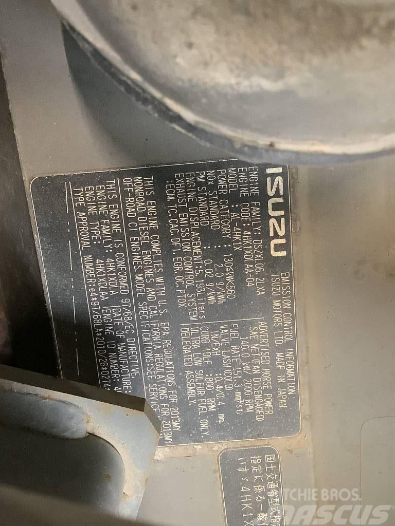 Hitachi ZX 250 LC-5 B Pásové rýpadlá