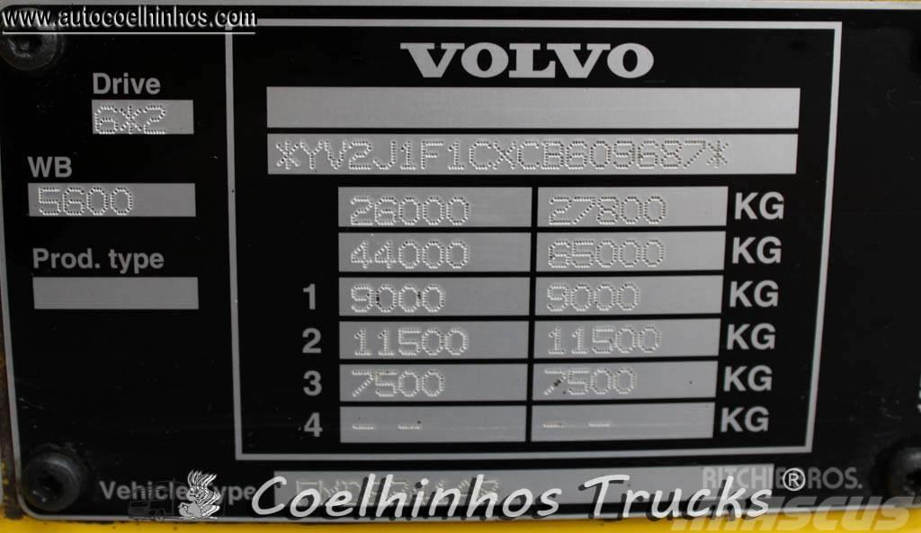 Volvo FM 410 + PK 18002 EH-B Valník s navijakom