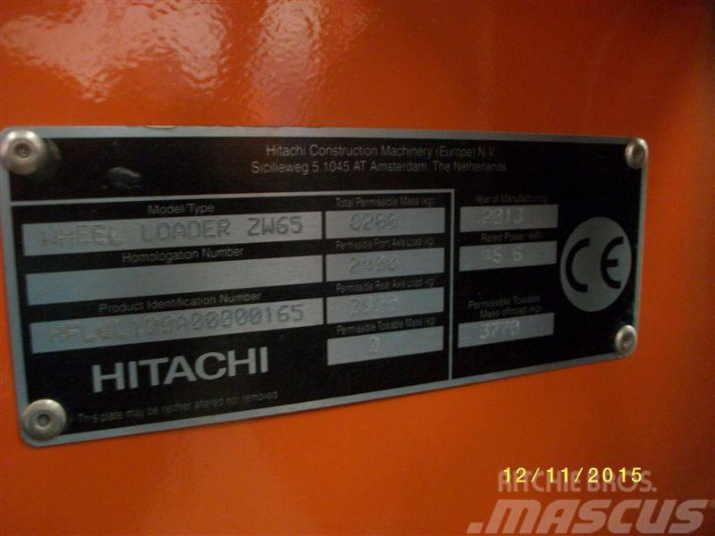 Hitachi ZW 65 Kolesové nakladače