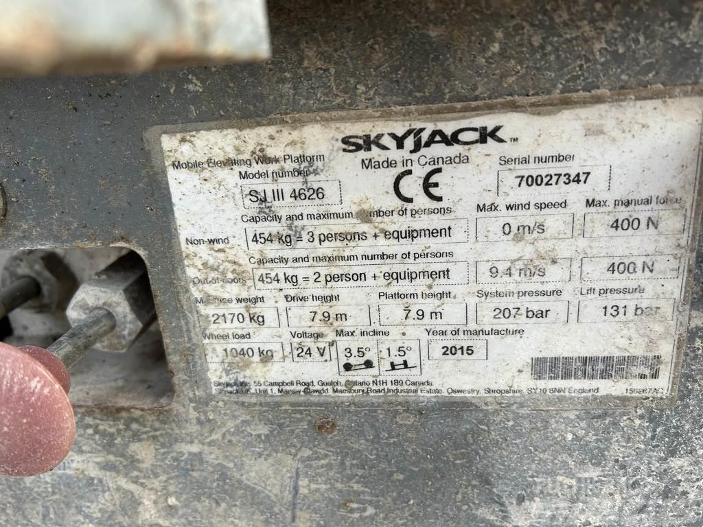 SkyJack 4626 Nožnicové zdvíhacie plošiny