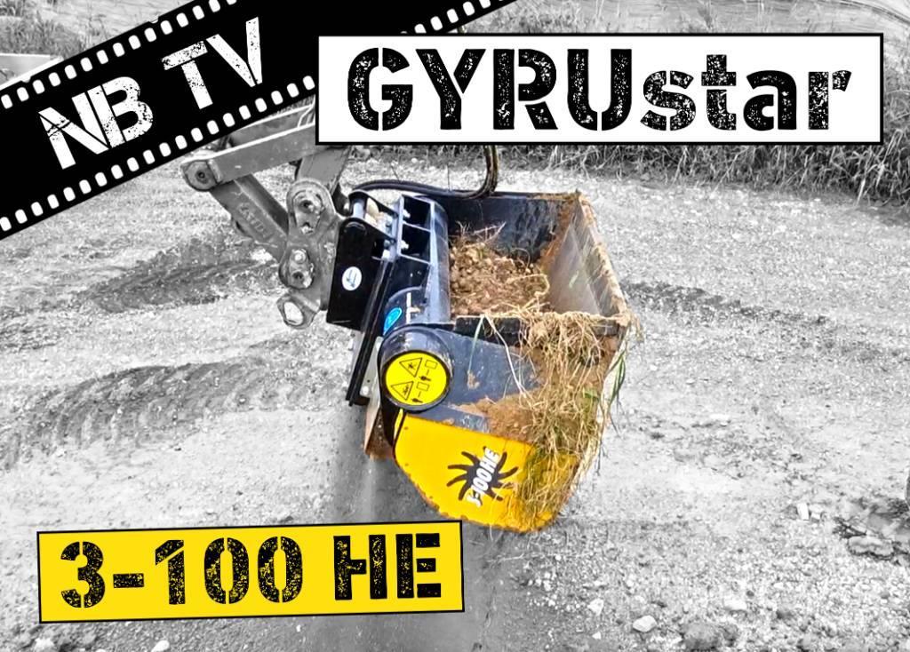 Gyru-Star 3-100HE (opt. Lehnhoff MS03, Verachtert) Preosievacie lopaty
