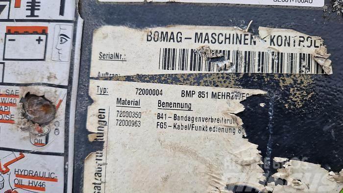 Bomag BMP851 Grabenwalze Ďalšie valce
