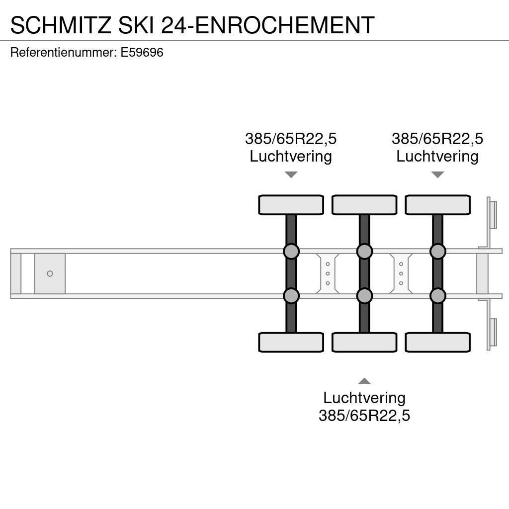 Schmitz Cargobull SKI 24-ENROCHEMENT Sklápacie návesy