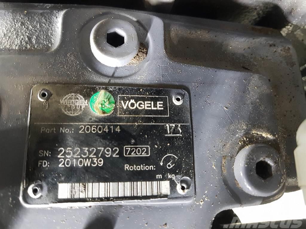 Vögele 2060414-Rexroth A10VG45-Drive pump/Fahrpumpe Hydraulika