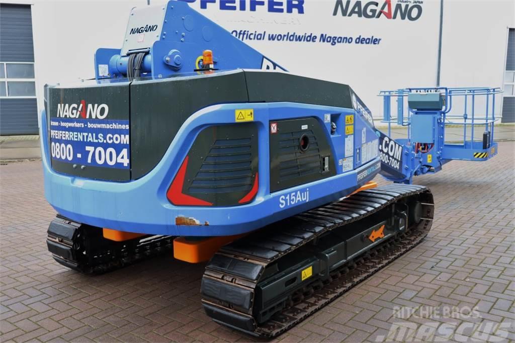 Nagano S15AUJ Valid inspection, *Guarantee! Diesel, 15 m Teleskopické plošiny