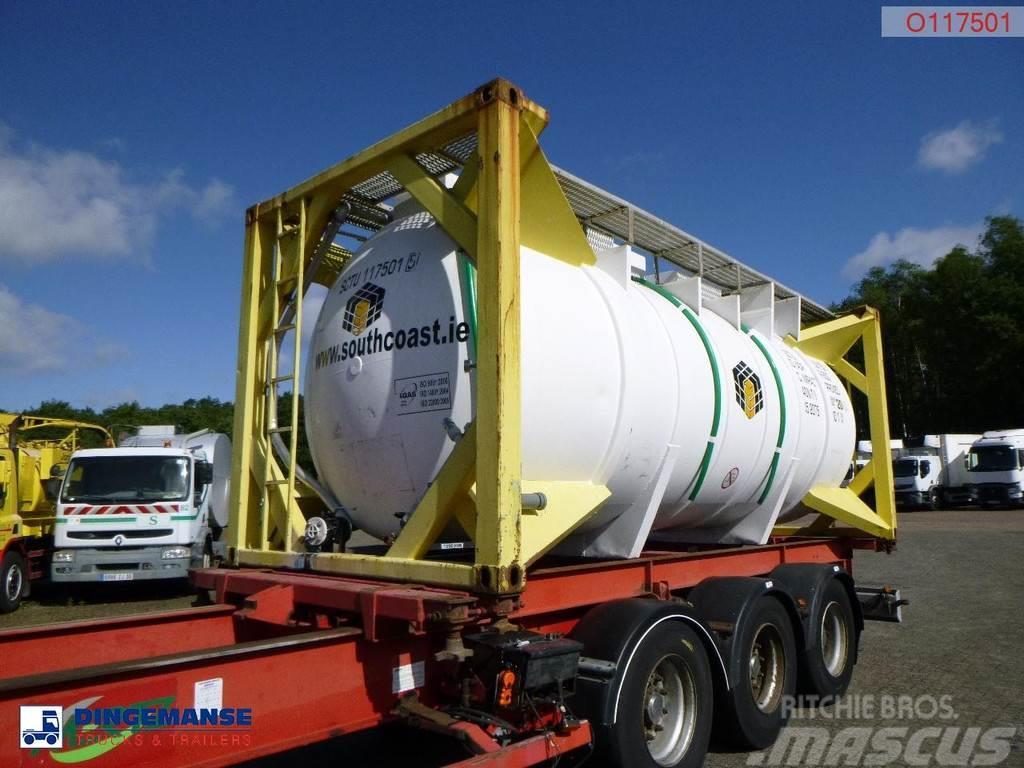  CPV Tank container IMO 1 / L4DN / 20 ft / 17.5 m3 Kontajnerové nádrže