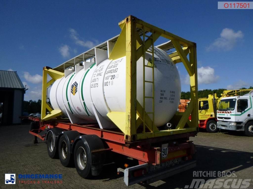  CPV Tank container IMO 1 / L4DN / 20 ft / 17.5 m3 Kontajnerové nádrže