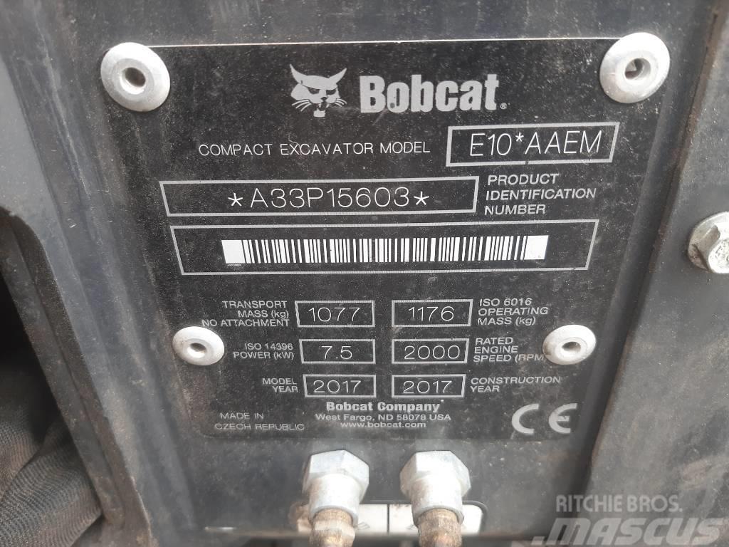 Bobcat E 10 Mini rýpadlá < 7t
