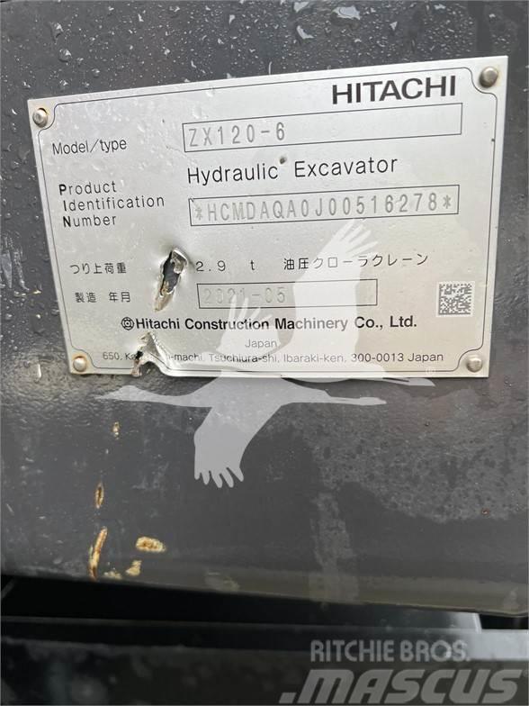 Hitachi ZX120-6 Pásové rýpadlá