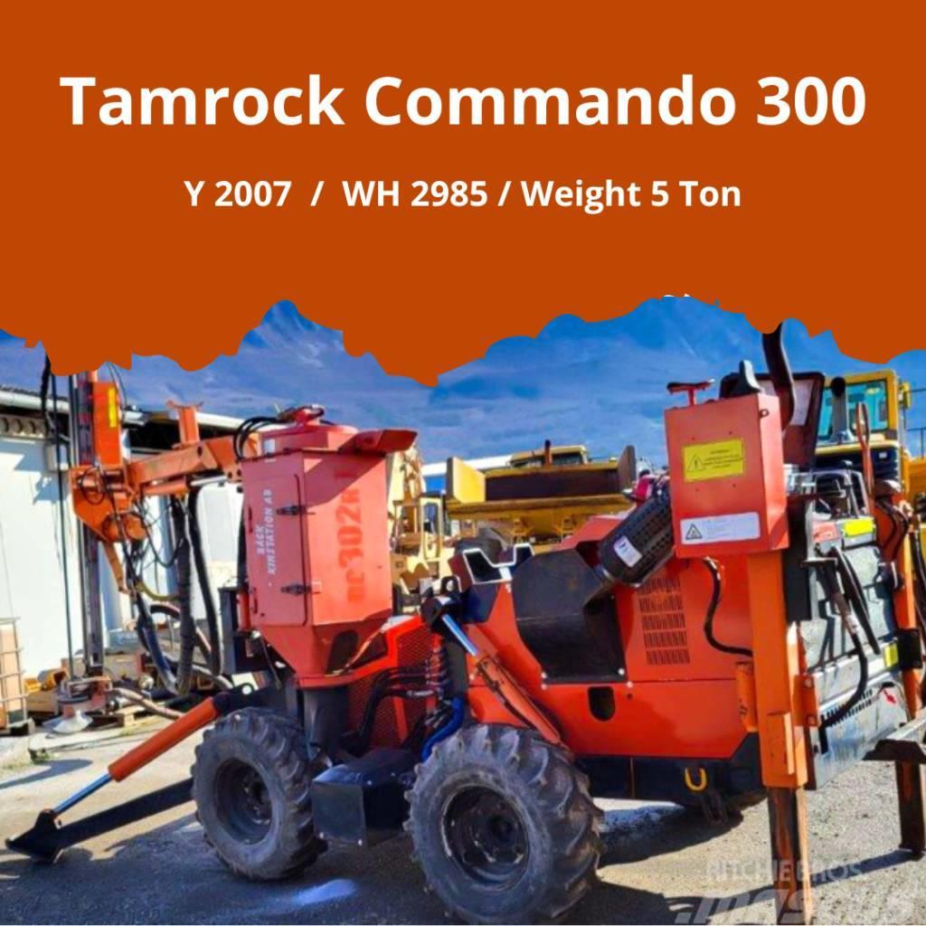 Tamrock COMMANDO 300 Povrchové vrtné súpravy