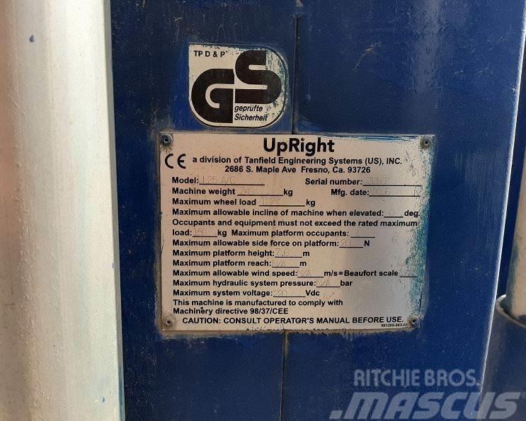UpRight UL25AC Ďalšie zdvíhacie zariadenia a plošiny