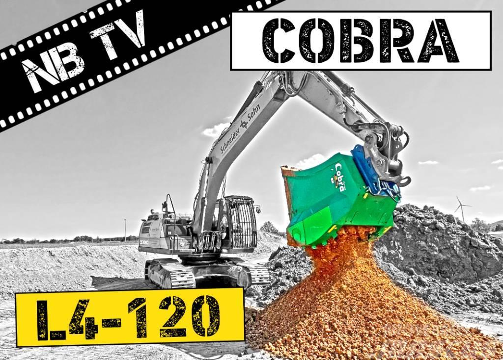 Cobra Siebschaufel L4-120 | Schaufelseparator Bagger Preosievacie lopaty