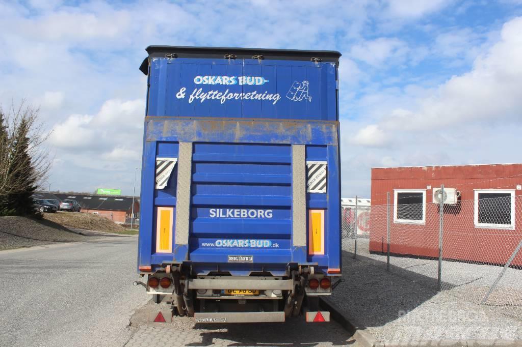 Schmitz Cargobull 3 akslet gardin trailer med lift - skyde/hævetag Plachtové návesy