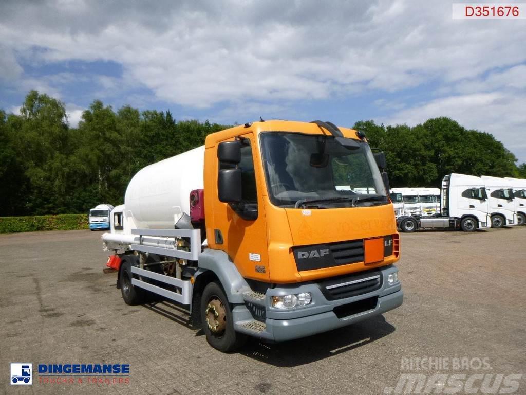 DAF LF 55.180 4x2 RHD ARGON gas truck 5.9 m3 Cisternové nákladné vozidlá