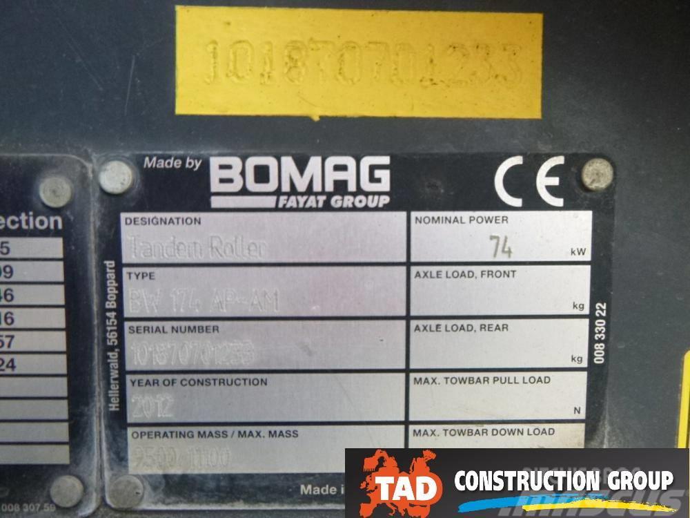 Bomag BW 174 AD AM Tandemové valce