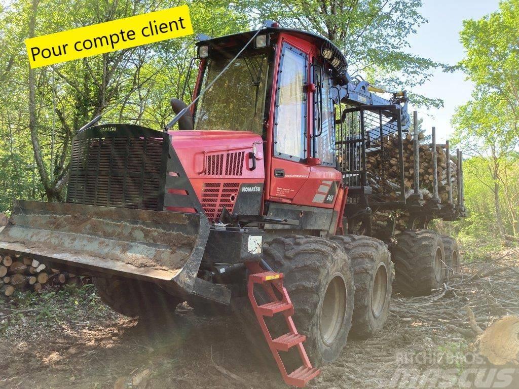 Komatsu 845 Lesné traktory