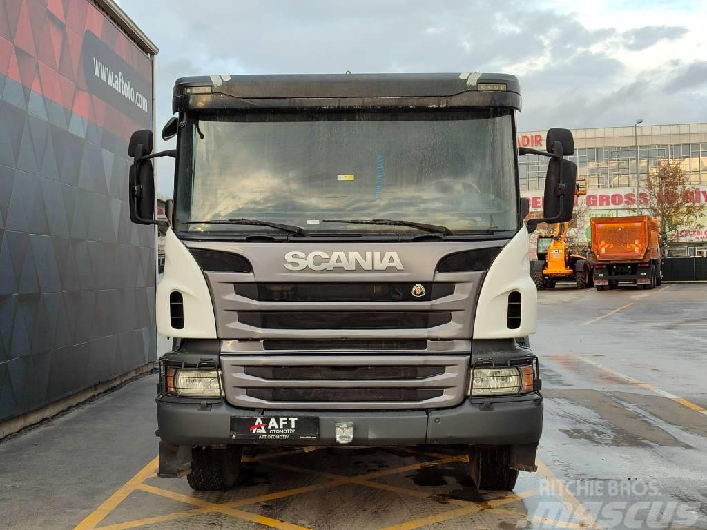 Scania 2018 P 410 E6 AC AUTO TRANSMIXER Domiešavače betónu
