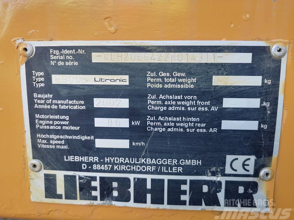 Liebherr R 900 B Litronic Pásové rýpadlá