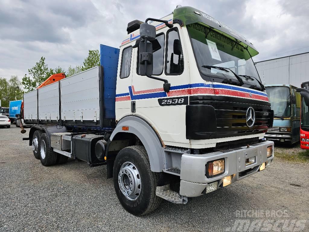 Mercedes-Benz 2538 6x2 Kipphydraulik / EPS / Pritsche Plošinové nákladné automobily/nákladné automobily so sklápacími bočnicami