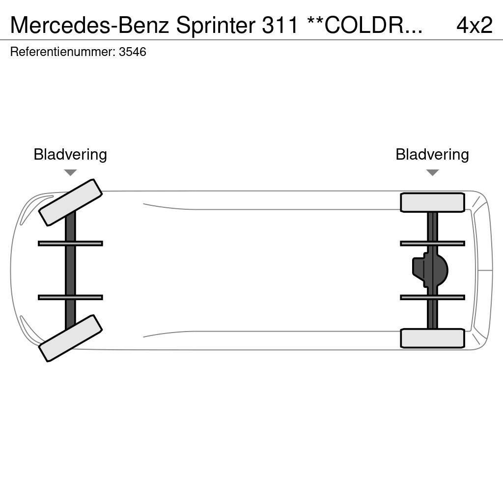 Mercedes-Benz Sprinter 311 **COLDROOM-FRIGO-BELGIAN VAN** Chladiarenské