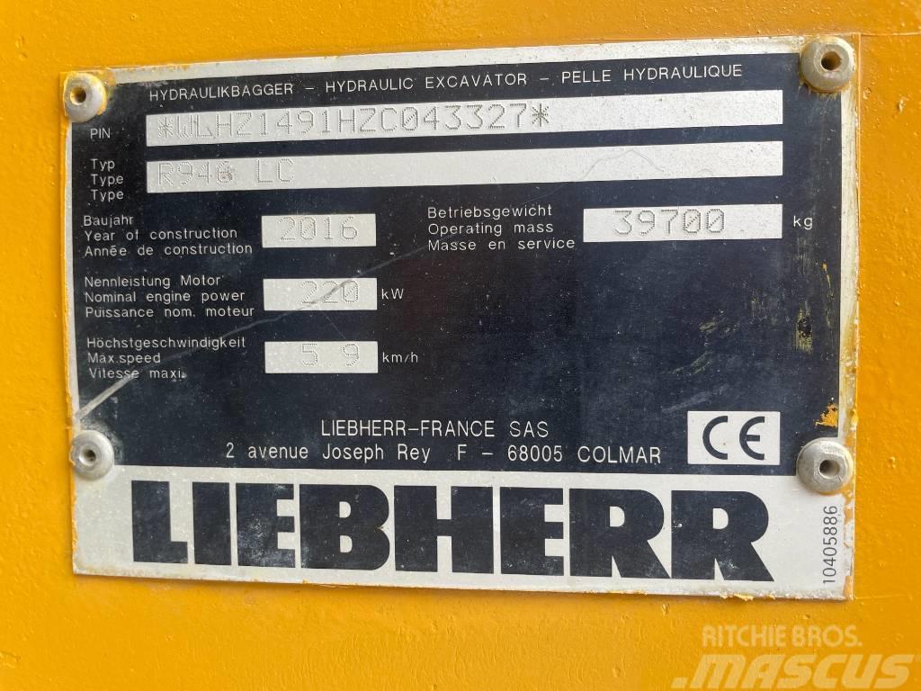Liebherr R946 LC Pásové rýpadlá