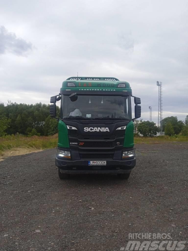 Scania G 500 Nákladné vozidlá na prepravu dreva