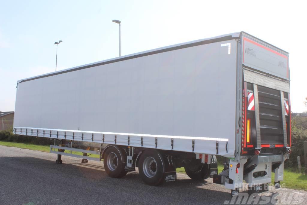 AMT 2 akslet city trailer med lift og TRIDEC- CI200 Plachtové návesy