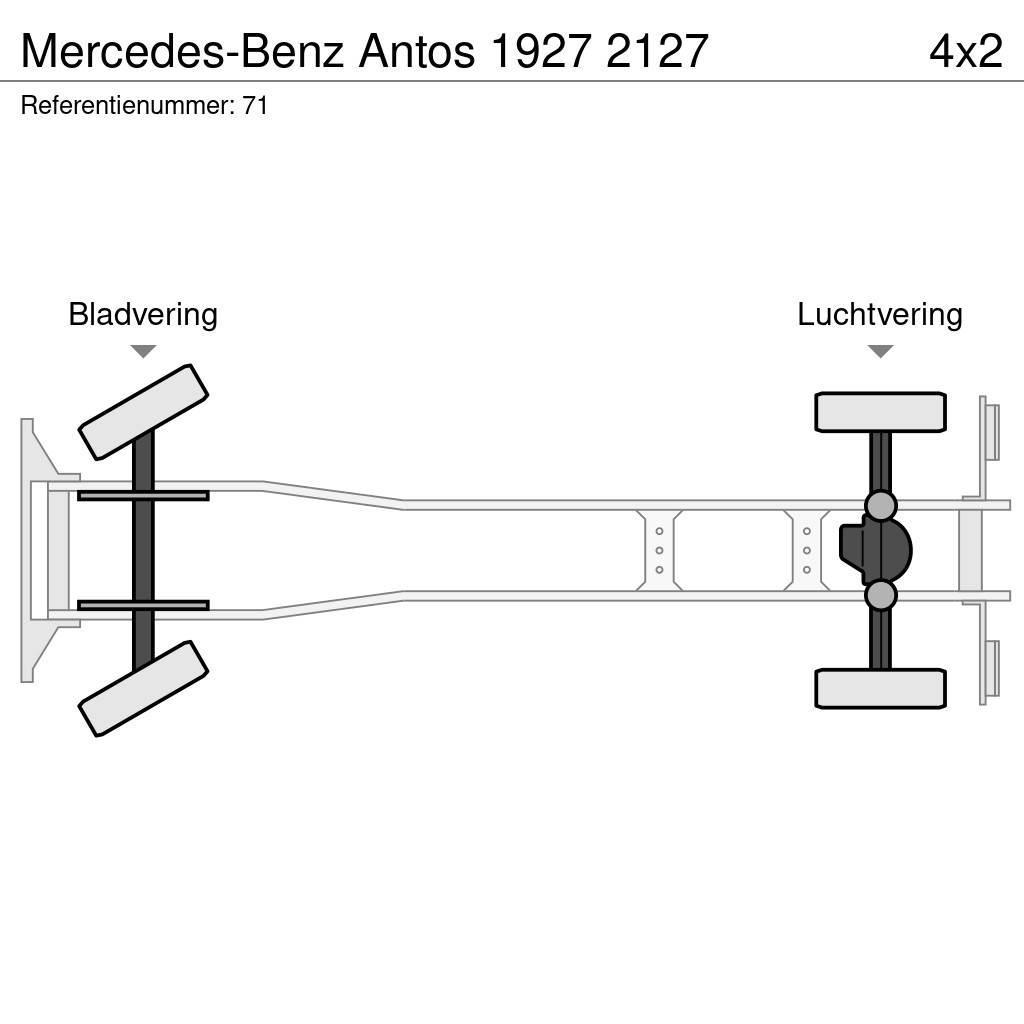 Mercedes-Benz Antos 1927 2127 Skriňová nadstavba