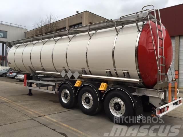 Van Hool L4BH 37500 liter 7300 kg Cisternové návesy