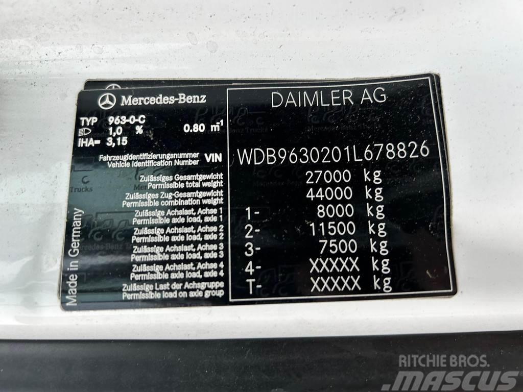 Mercedes-Benz Actros 2542 6x2 + SIDE OPENING + ADR Skriňová nadstavba
